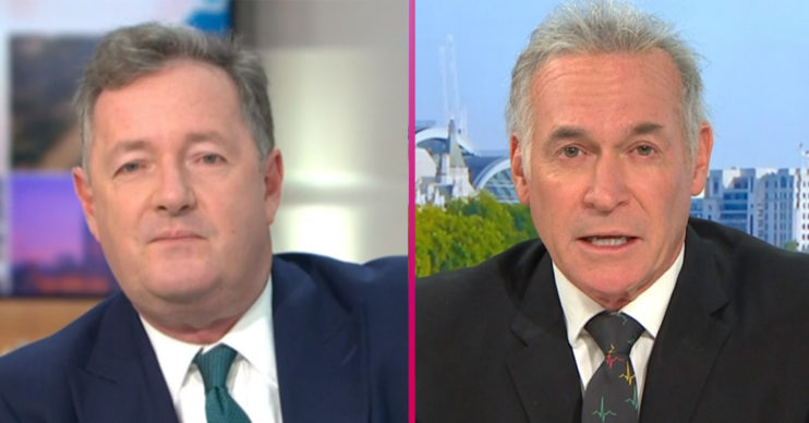 Piers Morgan and Dr Hilary Jones on GMB