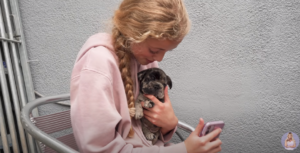 Princess and puppy