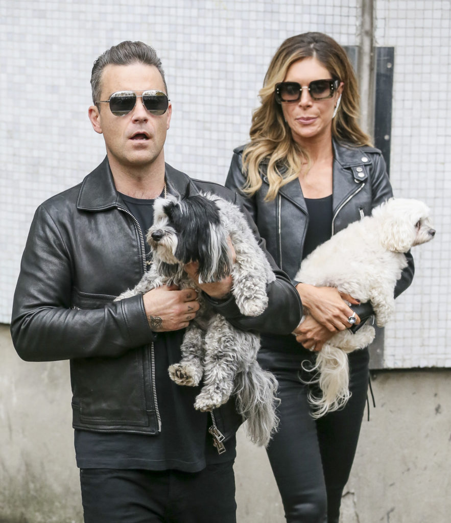 Robbie and Ayda married in the same year as their charity visit (Credit: Splash News)