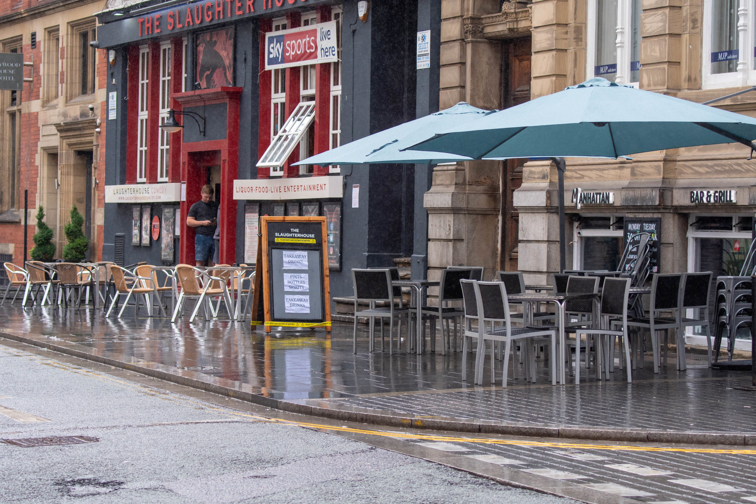 Councils are concerned about how smoking outside pubs and bars affects other establishments (Credit: Splash News)