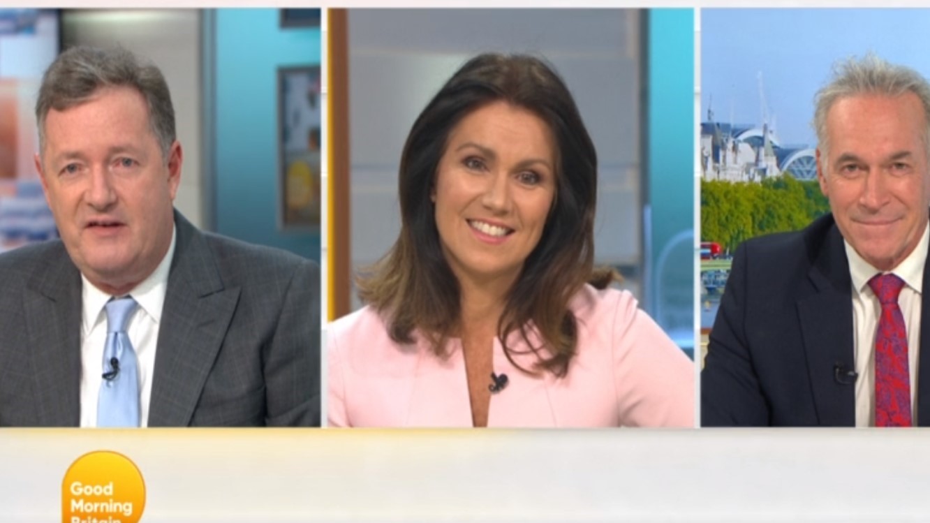 Piers and Susanna, along with Dr Hilary Jones, have been key figures during the show's coronavirus coverage (Credit: ITV)