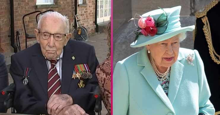 The Queen Captain Sir Tom Moore