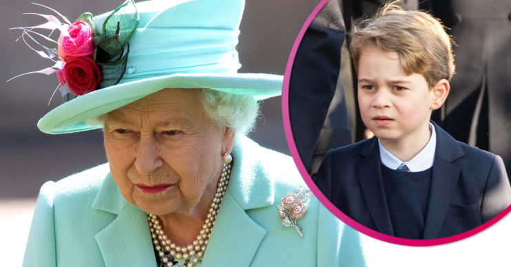 The Queen sends message for Prince George's birthday