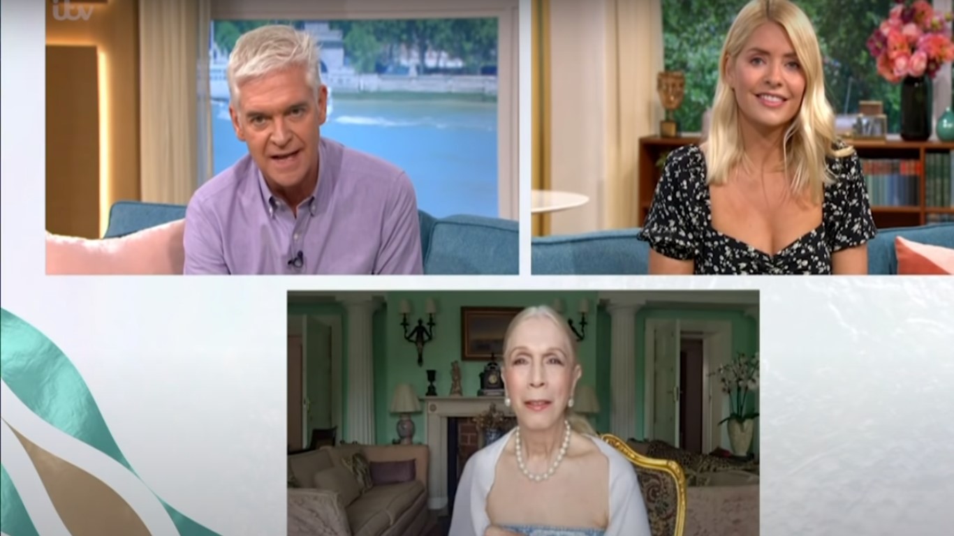 Phillip Schofield told Lady Colin Campbell her book was "tawdry" (Credit: ITV)