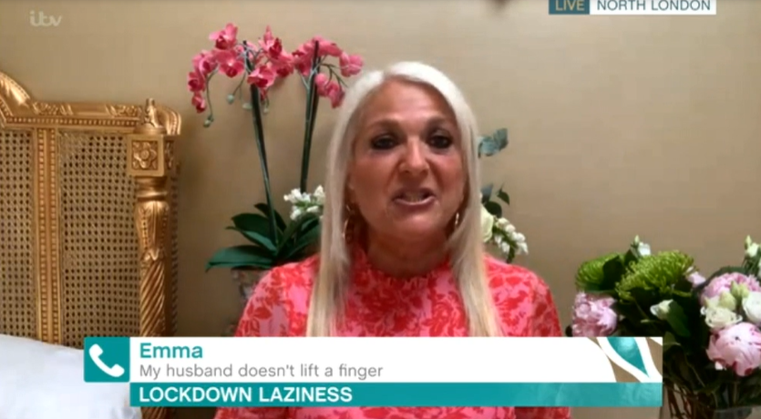 Vanessa Feltz gives advice on This Morning (Credit: ITV)
