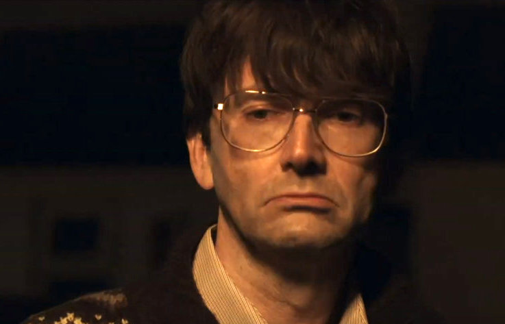 Dennis Nilsen played by David Tenant in Des (Credit: ITV)