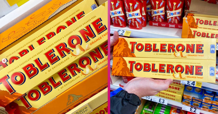 Orange Toblerone