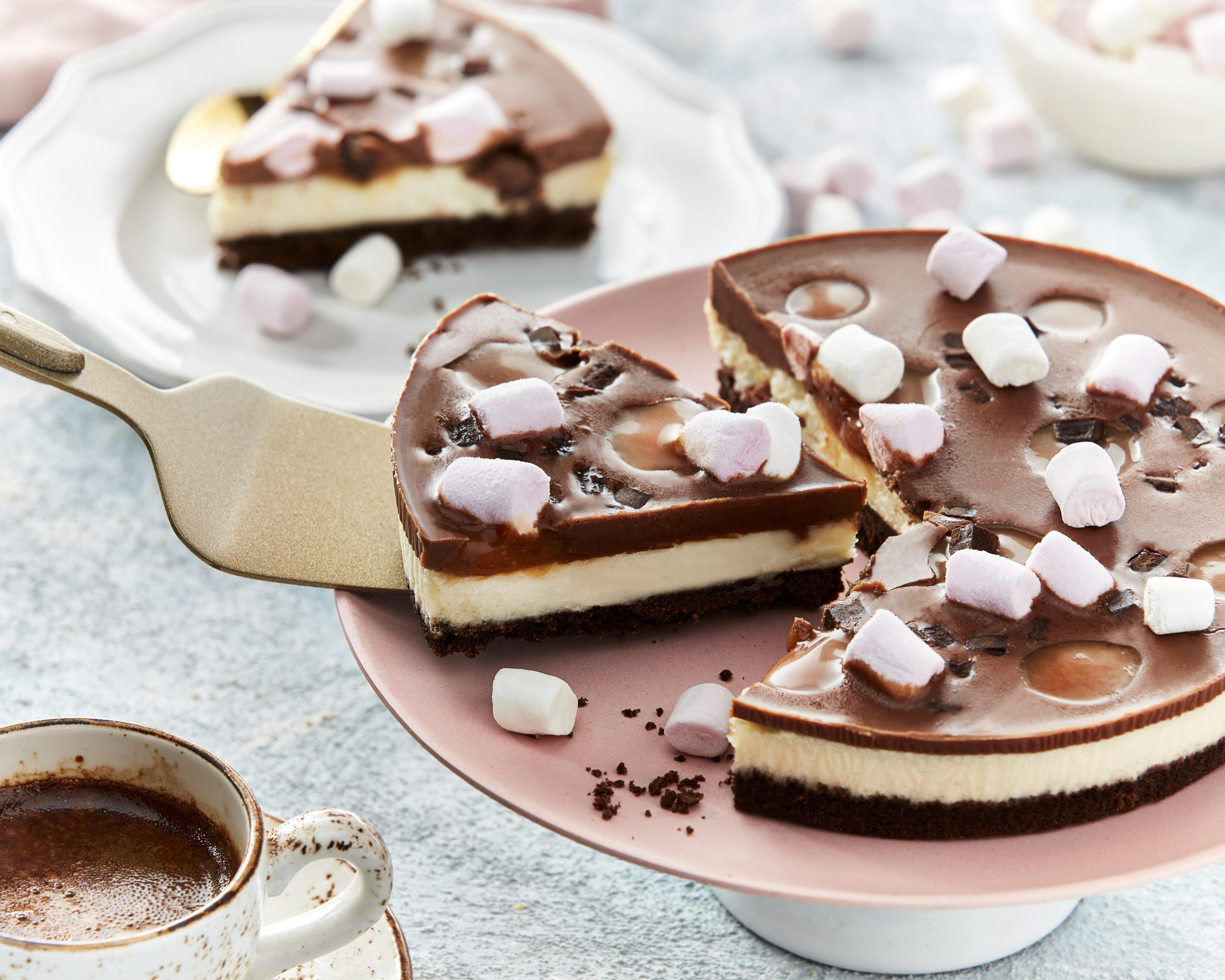 Iceland rocky road cheesecake