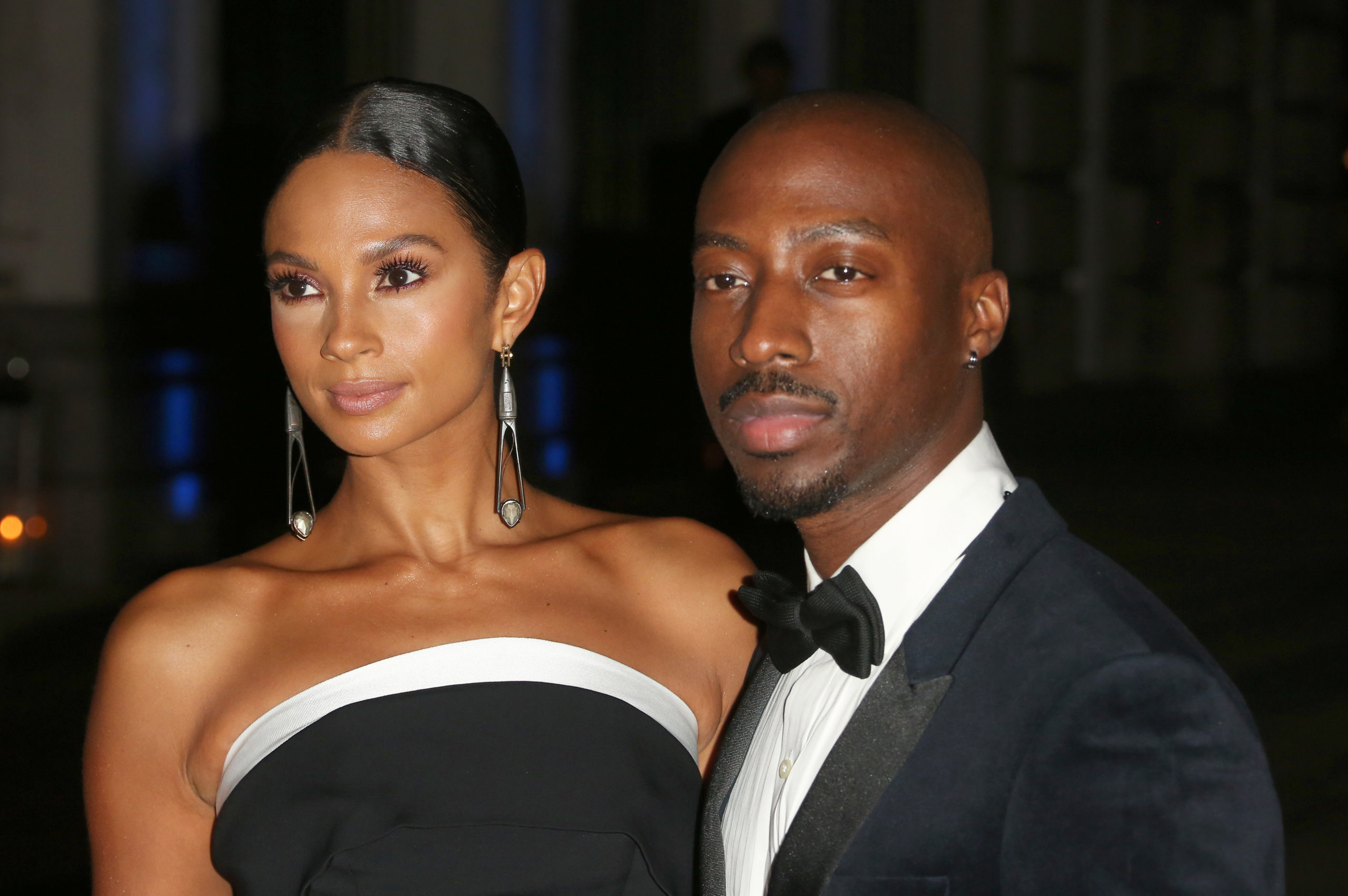 Alesha Dixon and her husband 