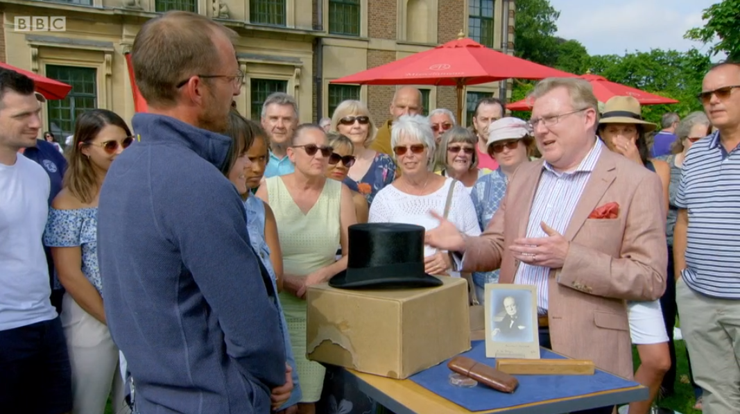 Antiques Roadshow Winston Churchill hat