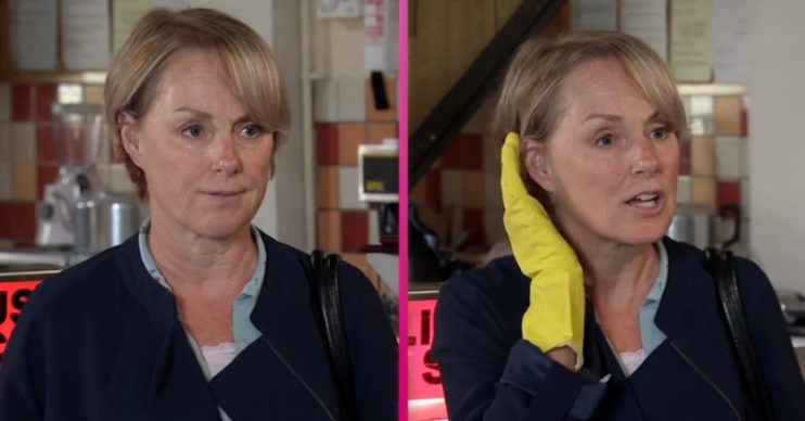 Coronation Street Sally gloves