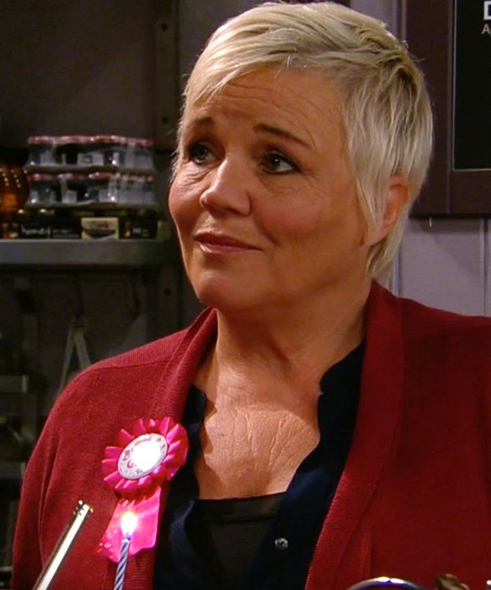 Brenda is in the cast of Emmerdale 2020 (Credit: ITV)
