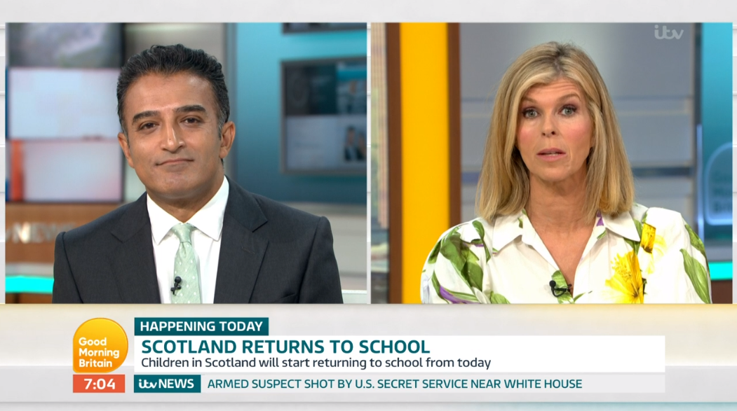 Adil and Kate GMB (Credit: ITV)