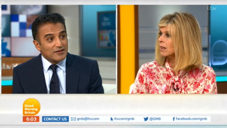 GMB Kate husband Derek