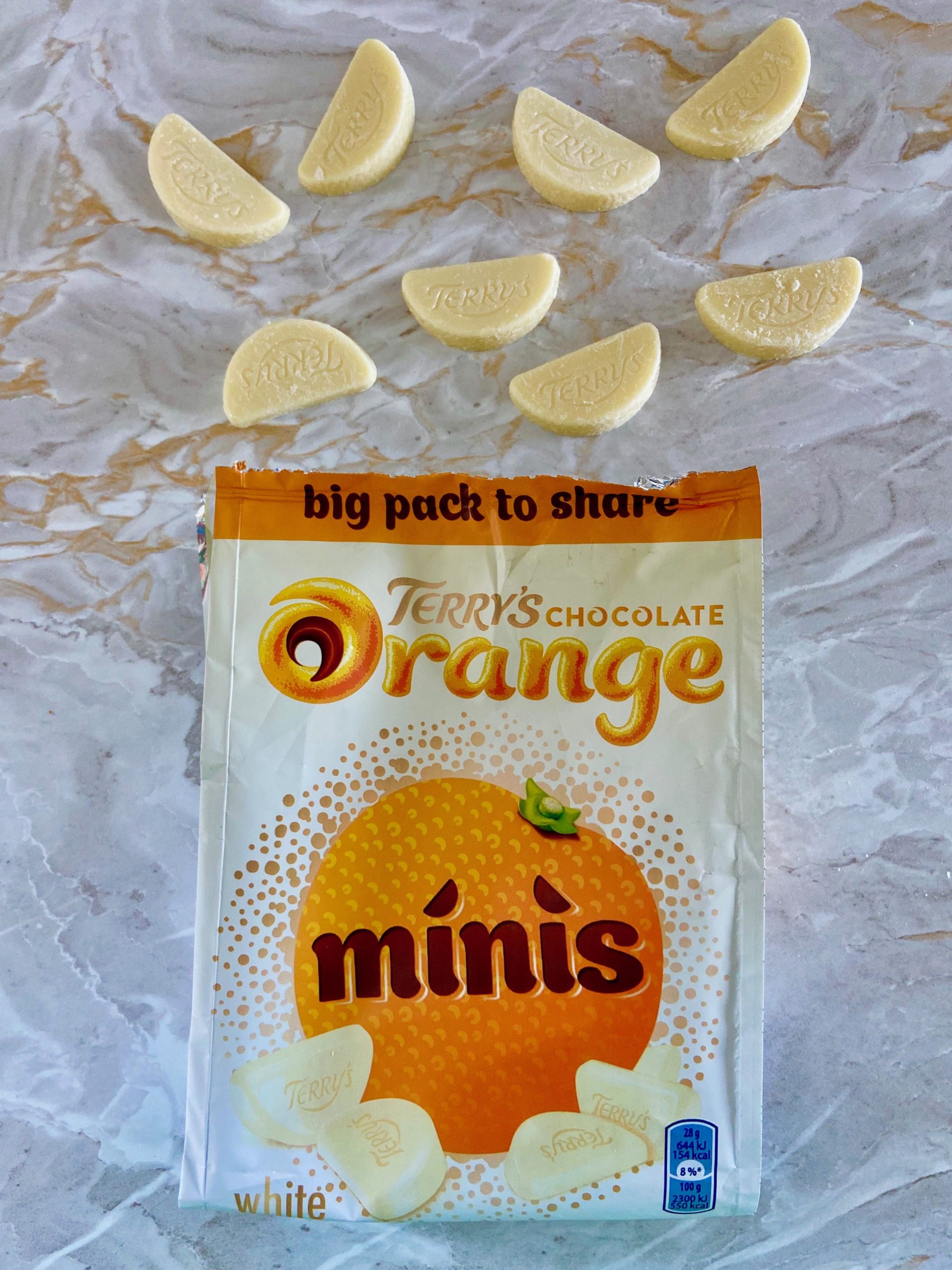 White chocolate orange