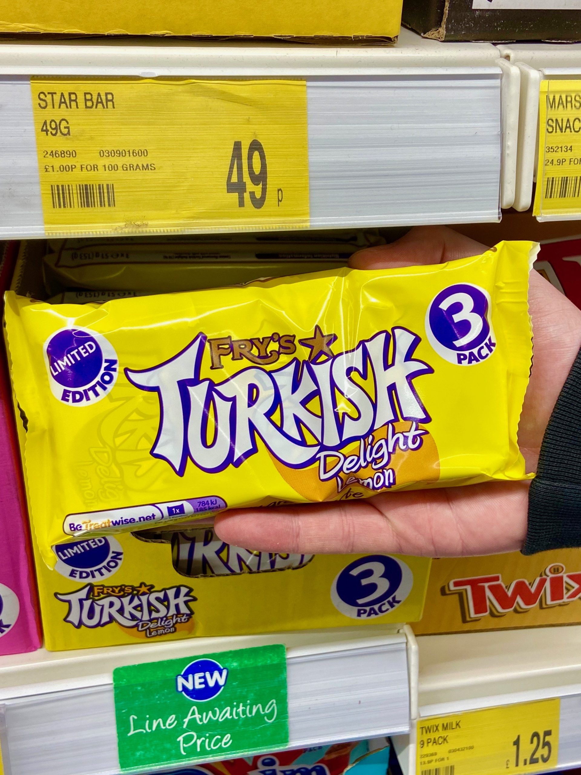 Lemon Turkish Delight