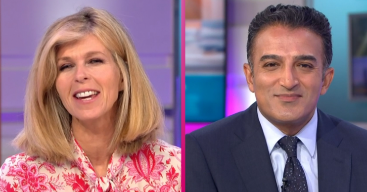 Kate Garraway Adil Ray GMB