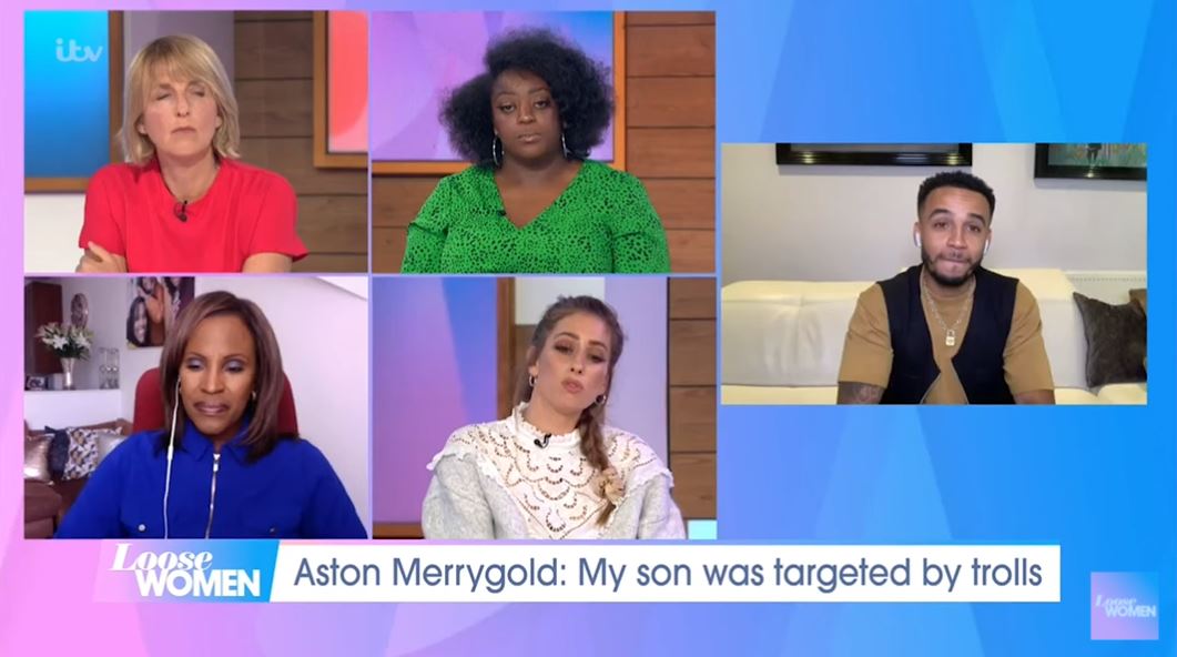 Loose Women Aston Merrygold