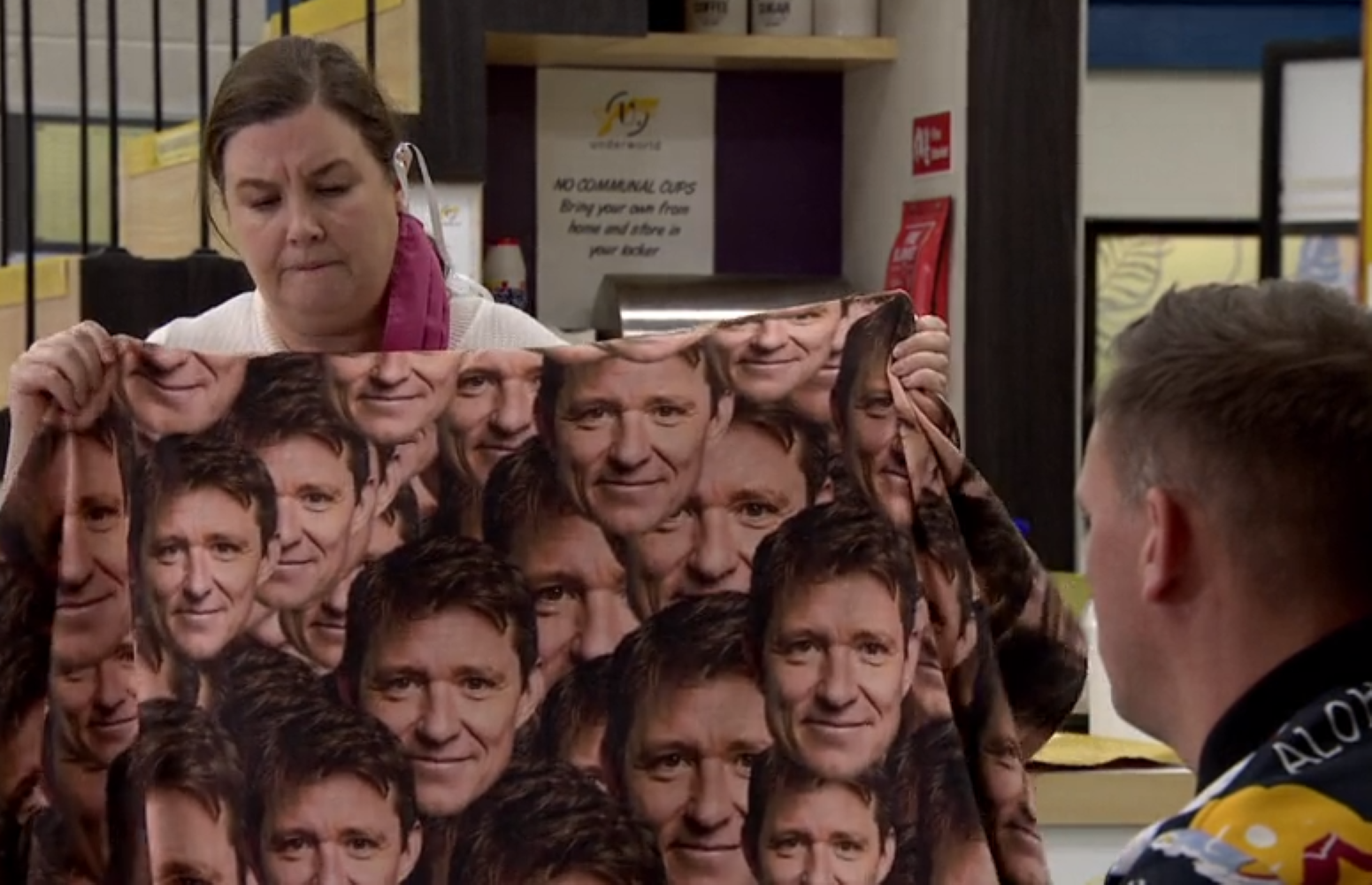 Coronation Street: Ben Shephard reacts to Mary's blanket 
