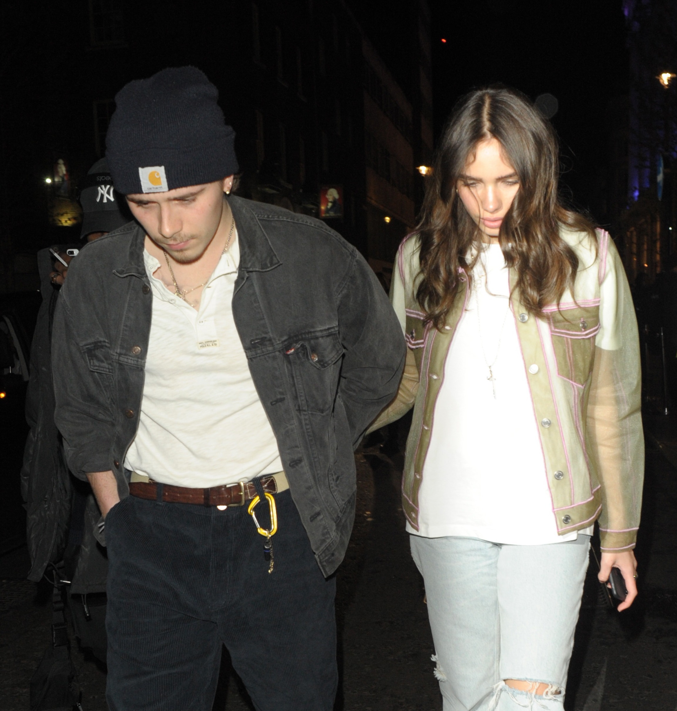 Brooklyn Beckham and Hana Cross