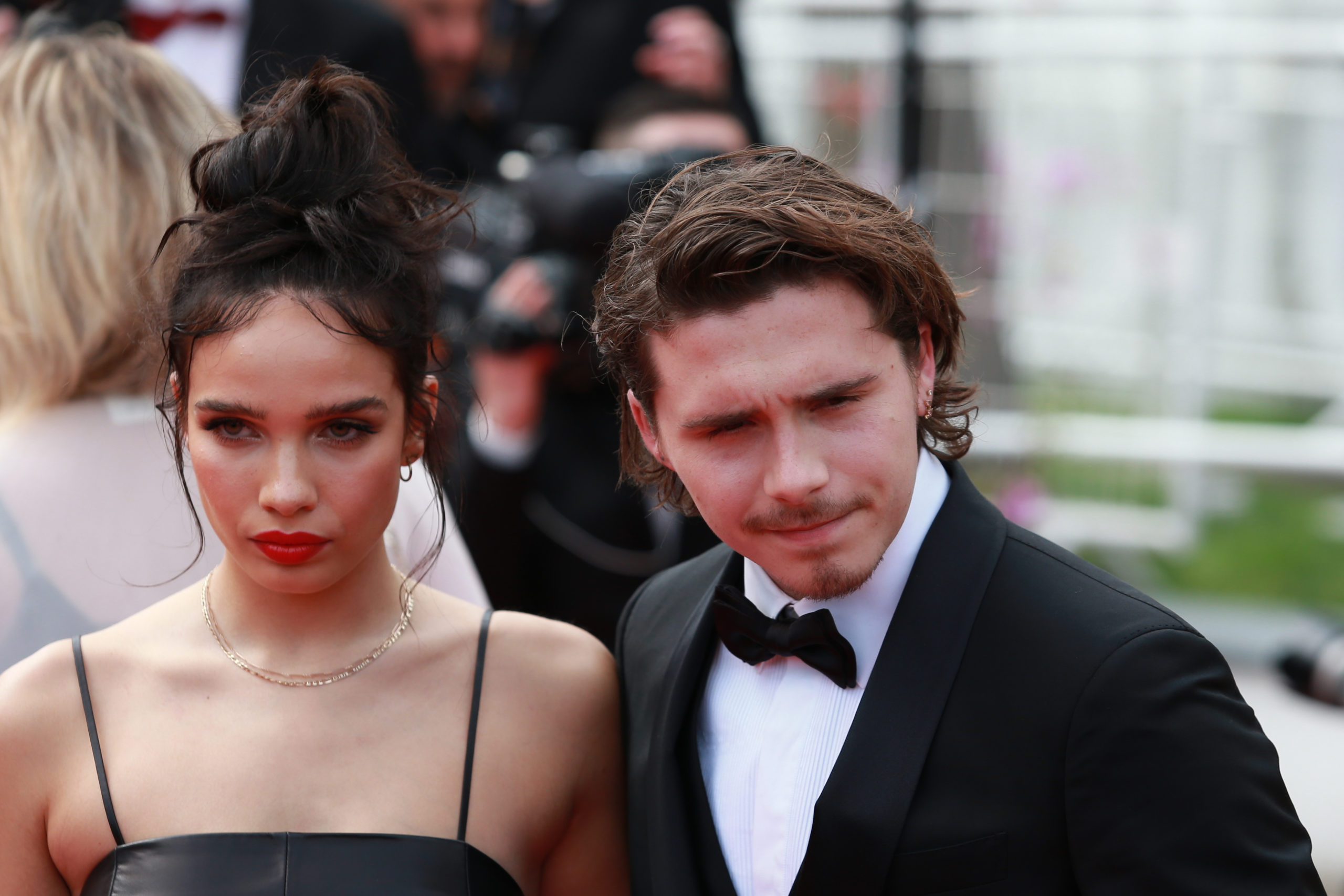 Brooklyn Beckham and Hana Cross