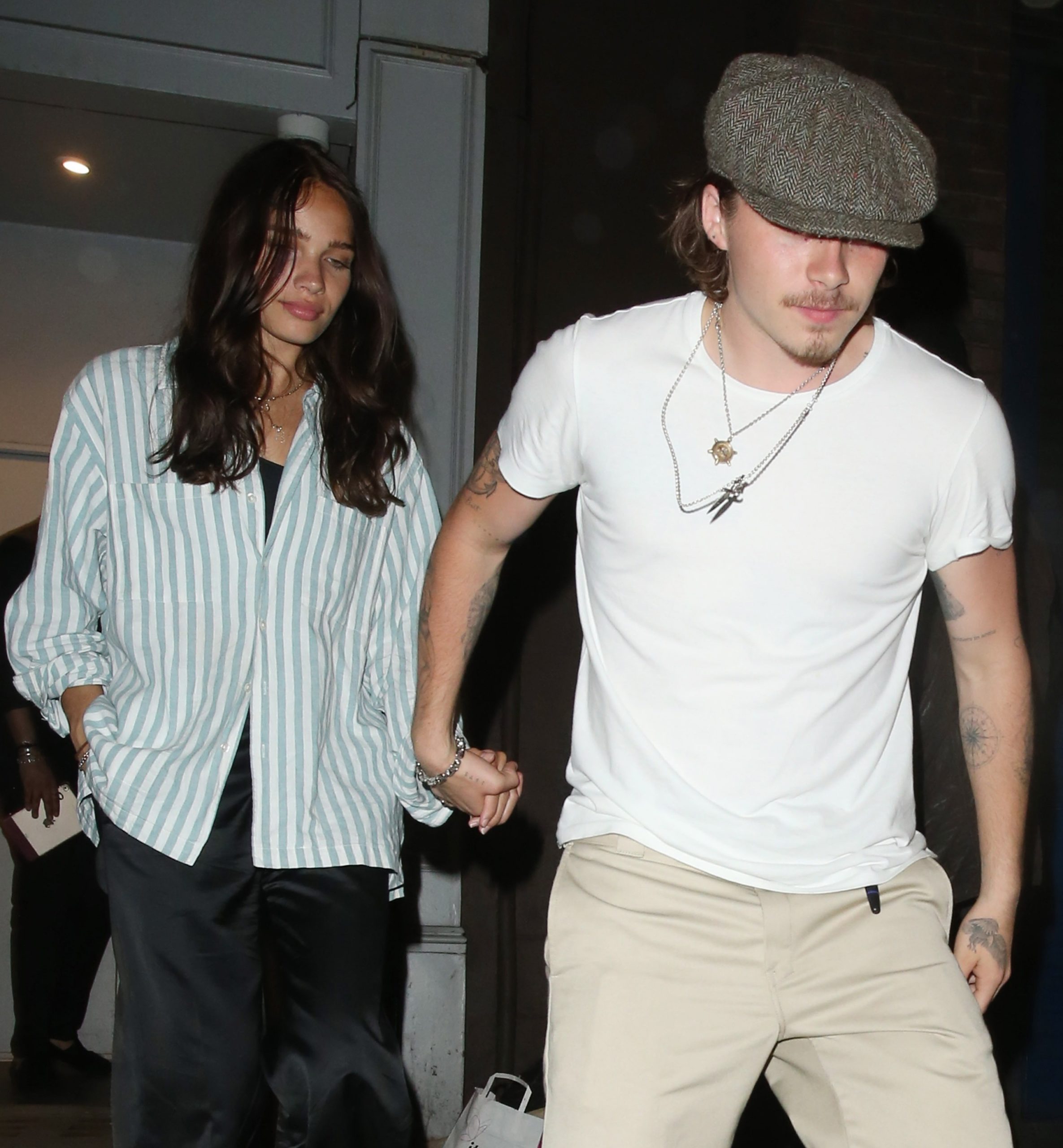 Brooklyn Beckham and Hana Cross