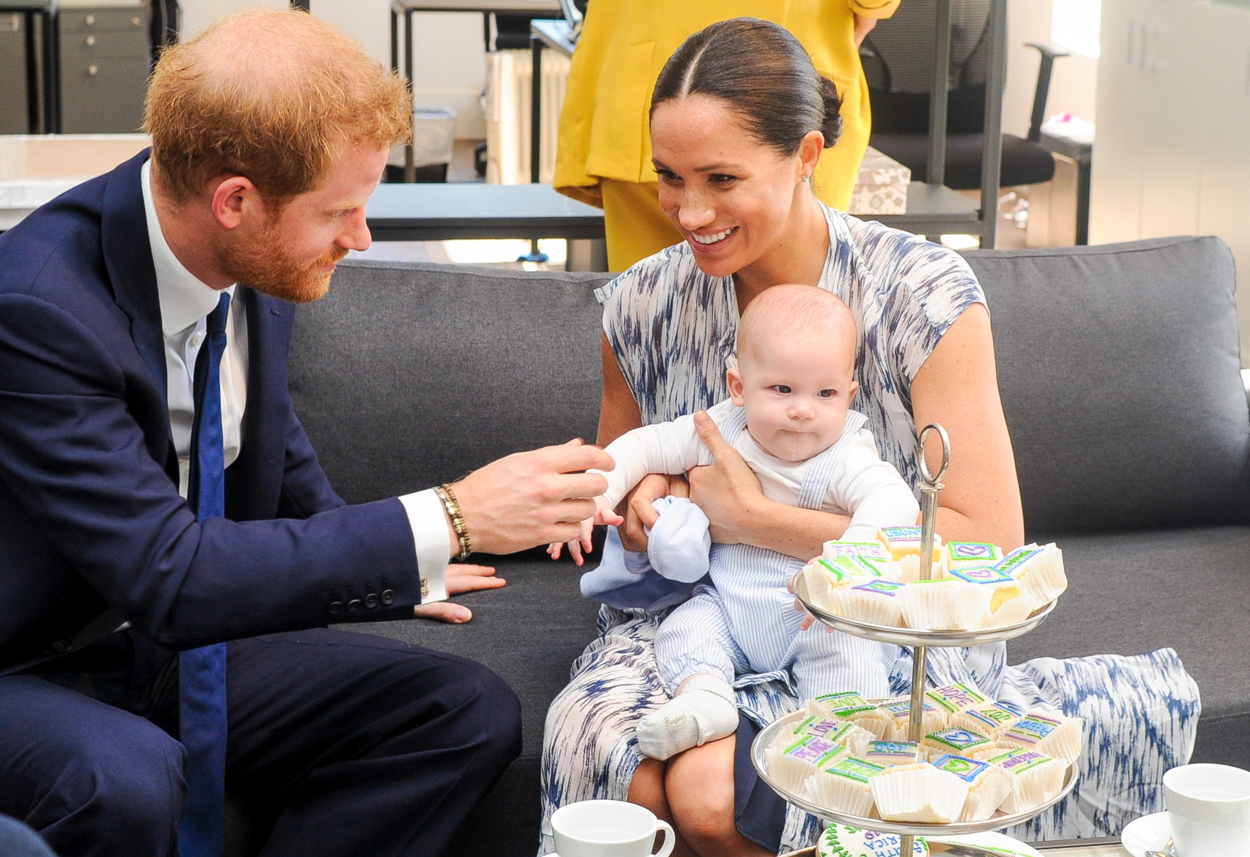 Prince Harry Meghan Markle and baby Archie