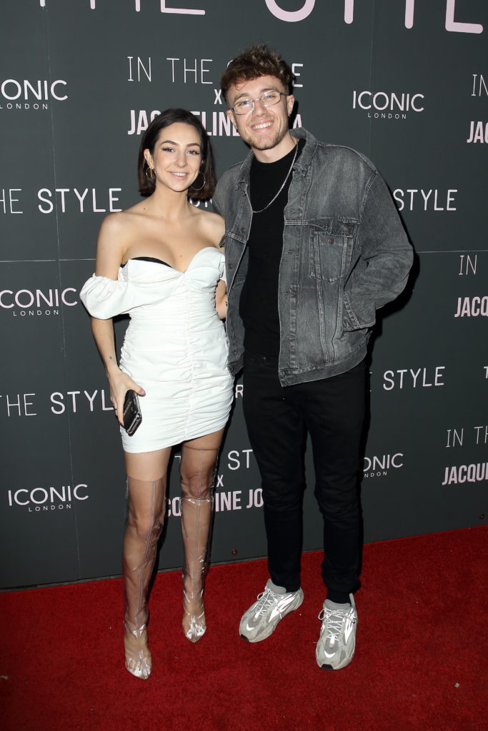 Roman with his ex-girlfriend Anne-Sophie Flury 