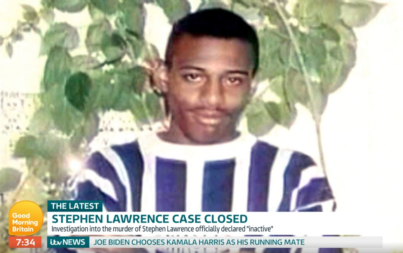 Stephen Lawrence GMB (Credit: ITV)
