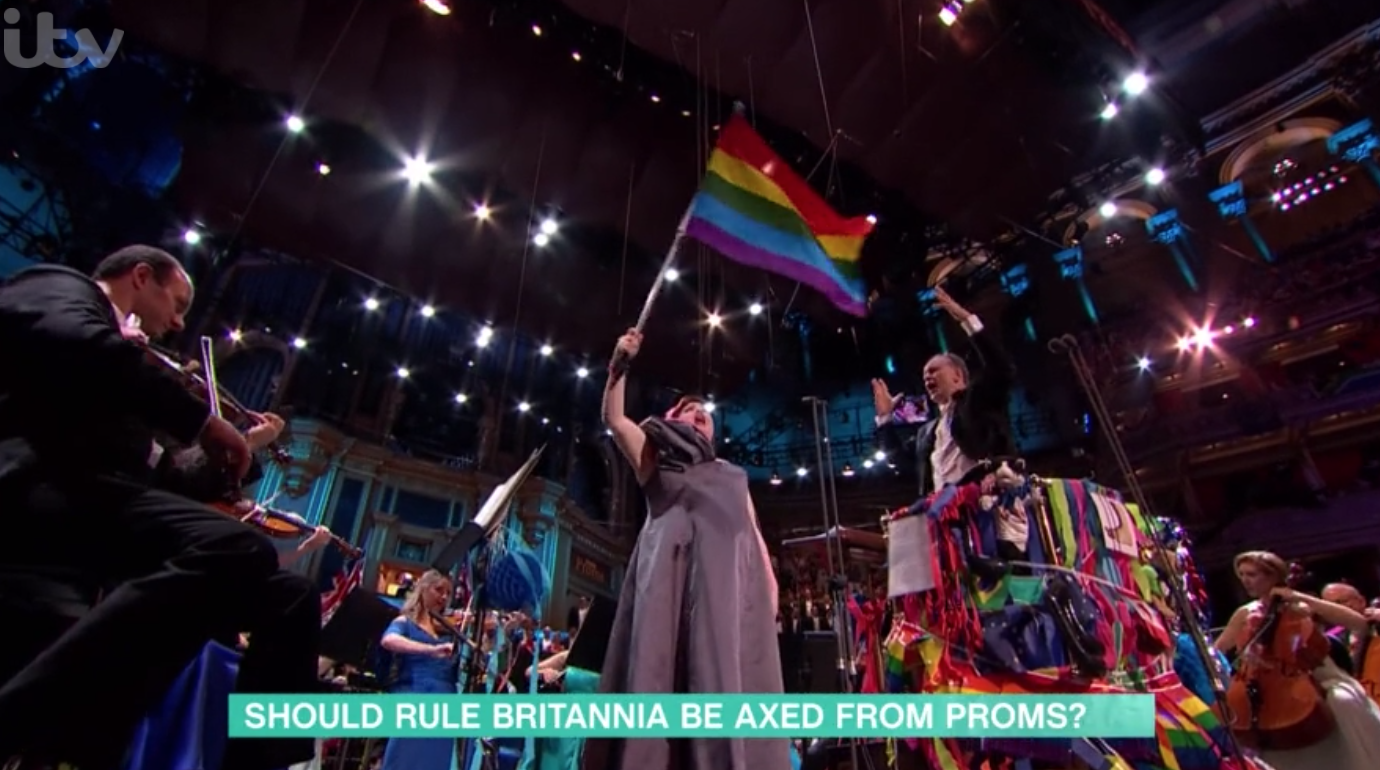 Time to axe Rule Britannia? debate on This Morning (Credit: ITV)