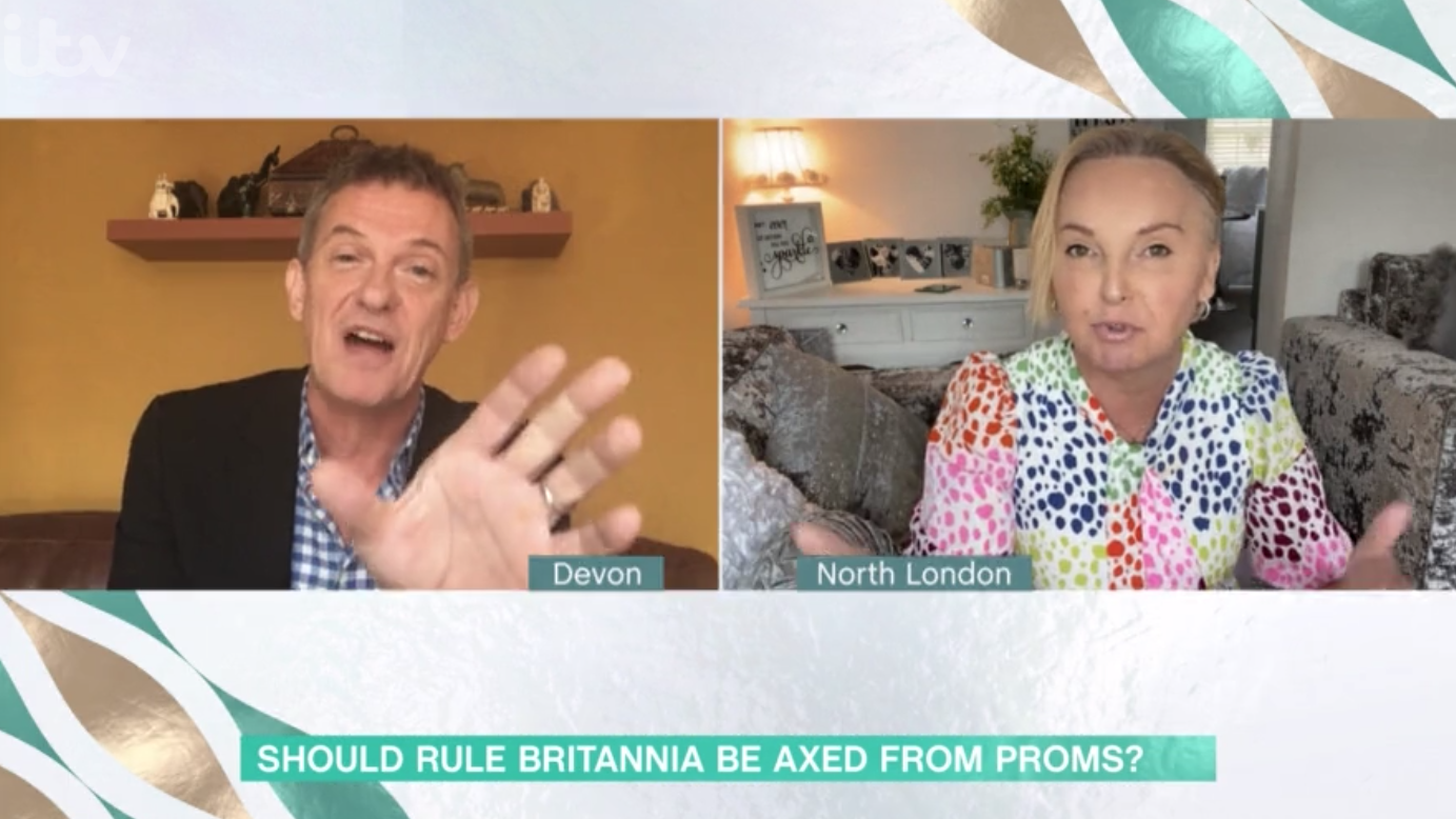 This Morning Ruth Langsford breaks up row