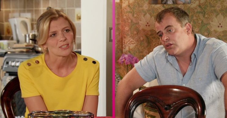 Coronation Street Leanne Steve sleep together