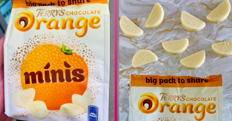 White chocolate orange