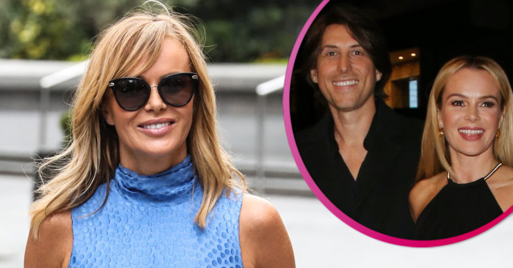 Amanda Holden and husband