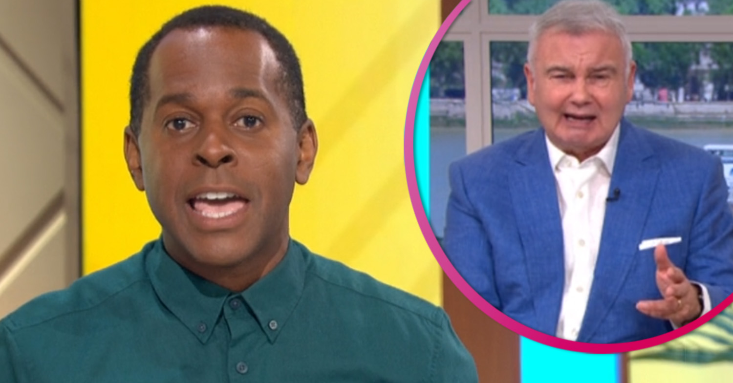 Andi Peters and Eamonn Holmes