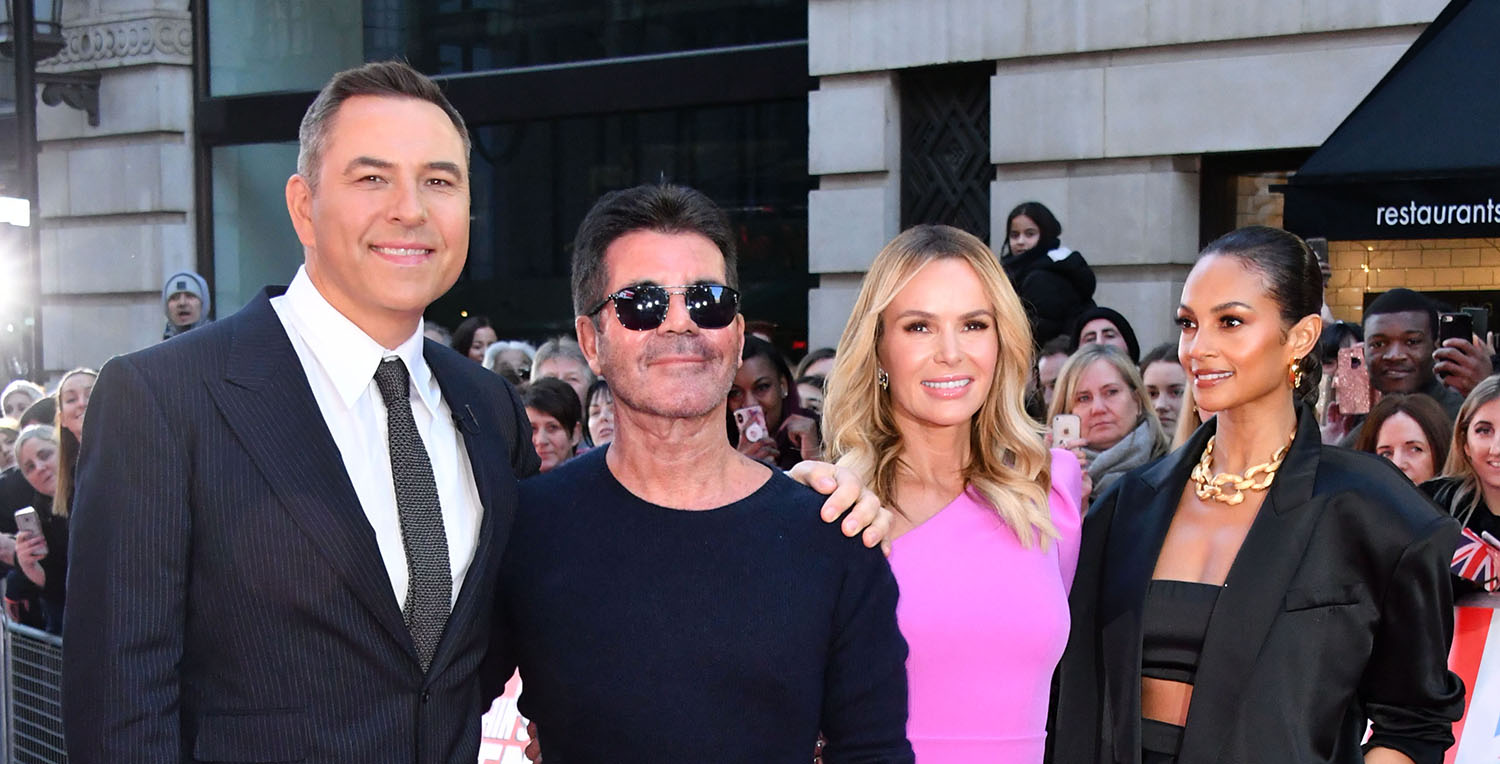 Simon Cowell and his BGT co-stars 