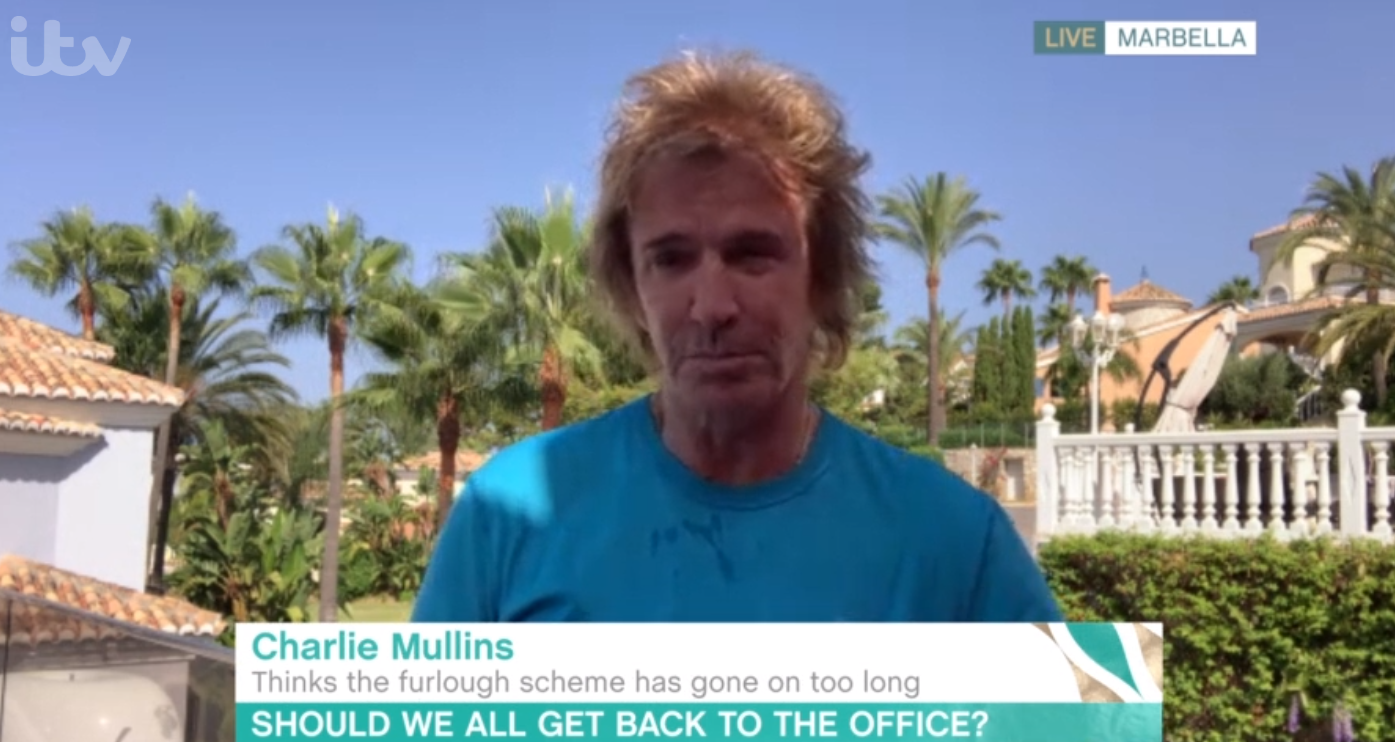 Charlie Mullins on This Morning