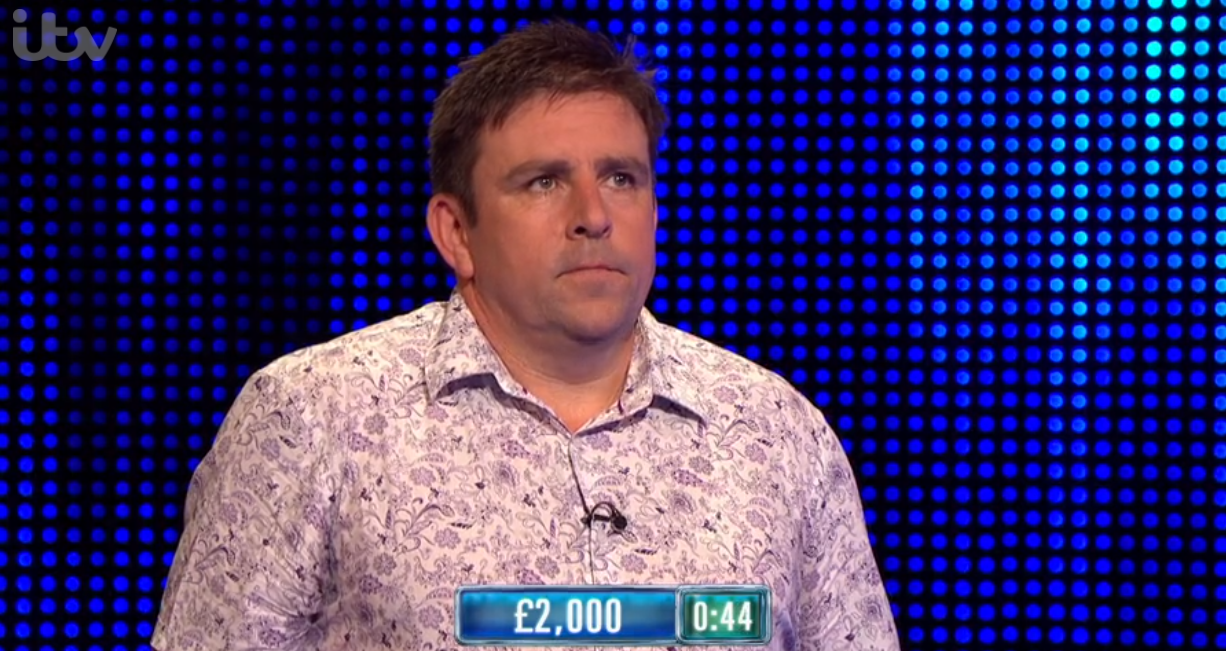 The Chase contestant corrects jenny ryan