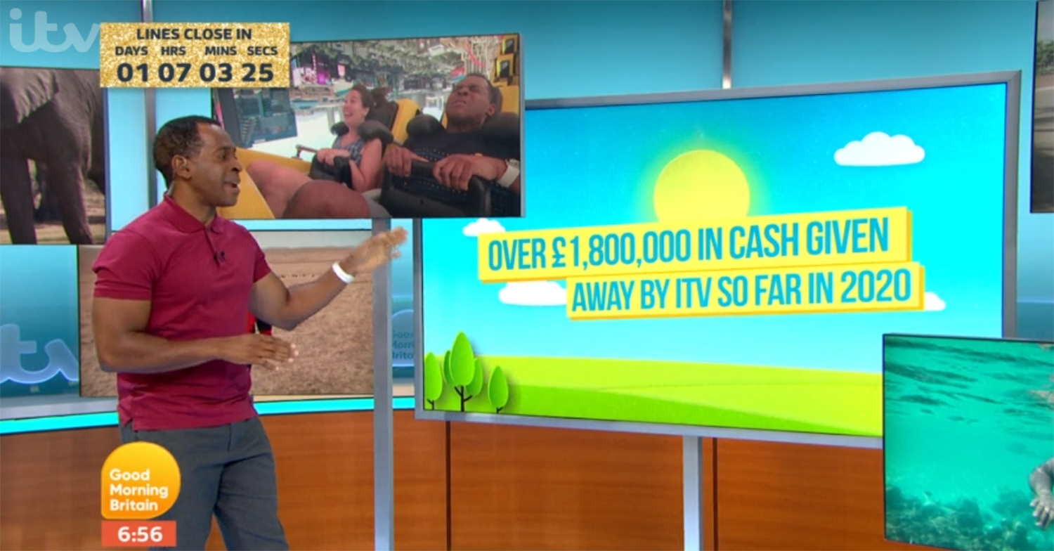 Andi Peters on GMB