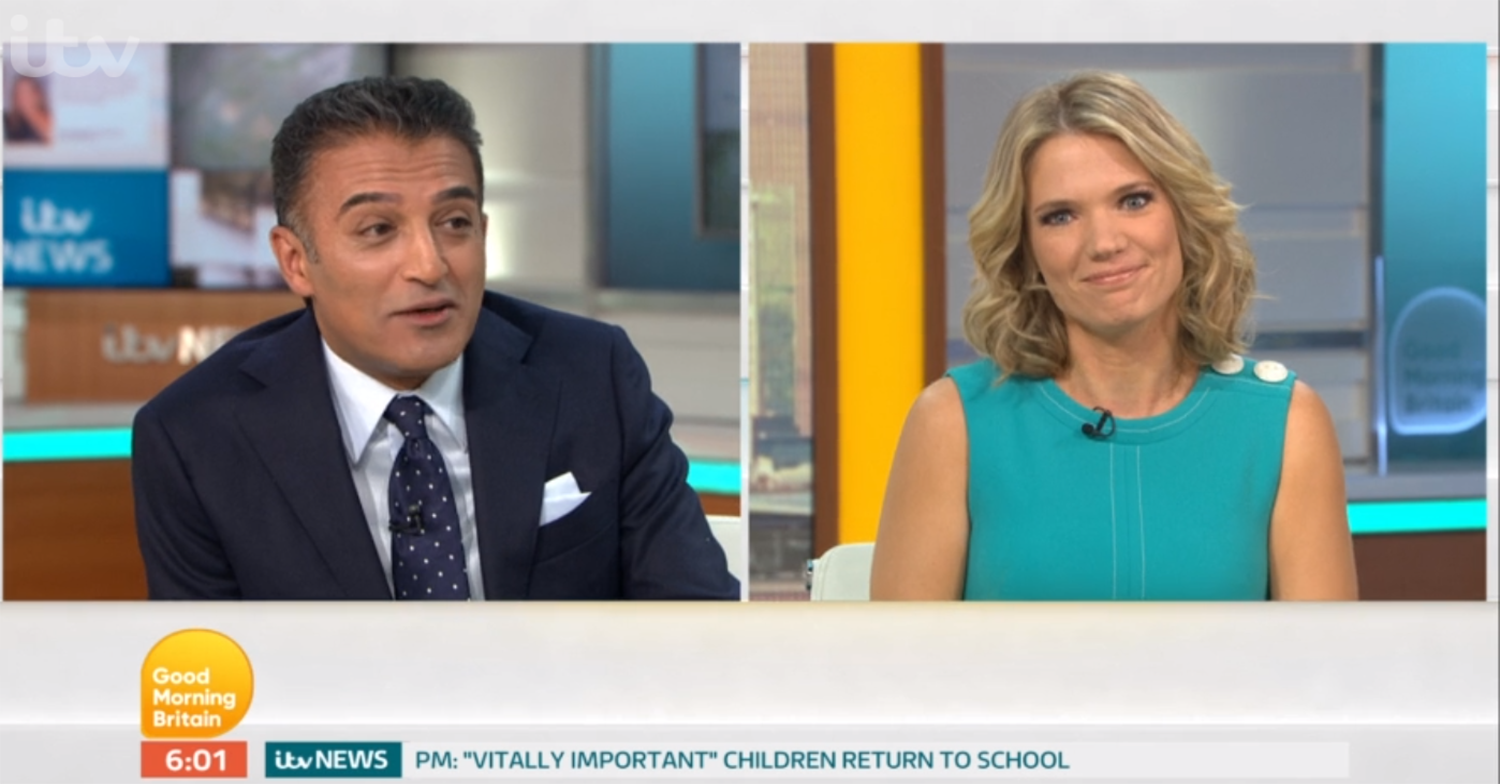 Charlotte Hawkins on GMB