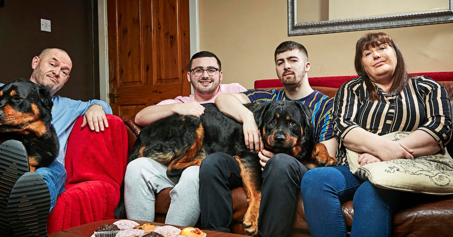The Malone Family - including mum Julie - on Gogglebox