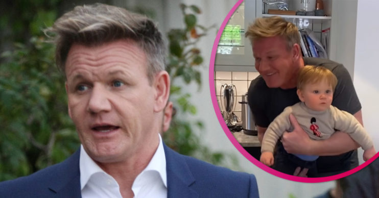 Gordon Ramsay and son Oscar