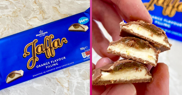 Morrisons Jaffa Cake chocolate bar