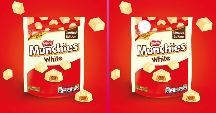 white chocolate munchies