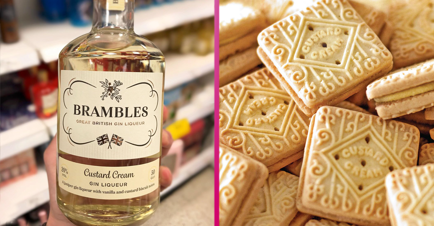 custard cream gin