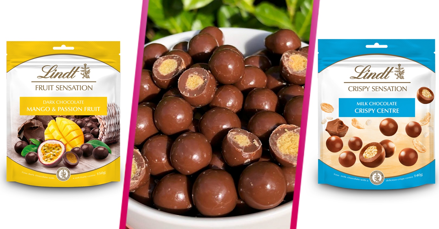 Lindt chocolate cereal balls