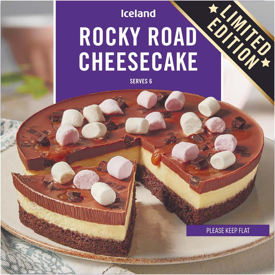 Iceland rocky road cheesecake