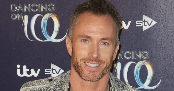 James Jordan at a Dancing On Ice photocall