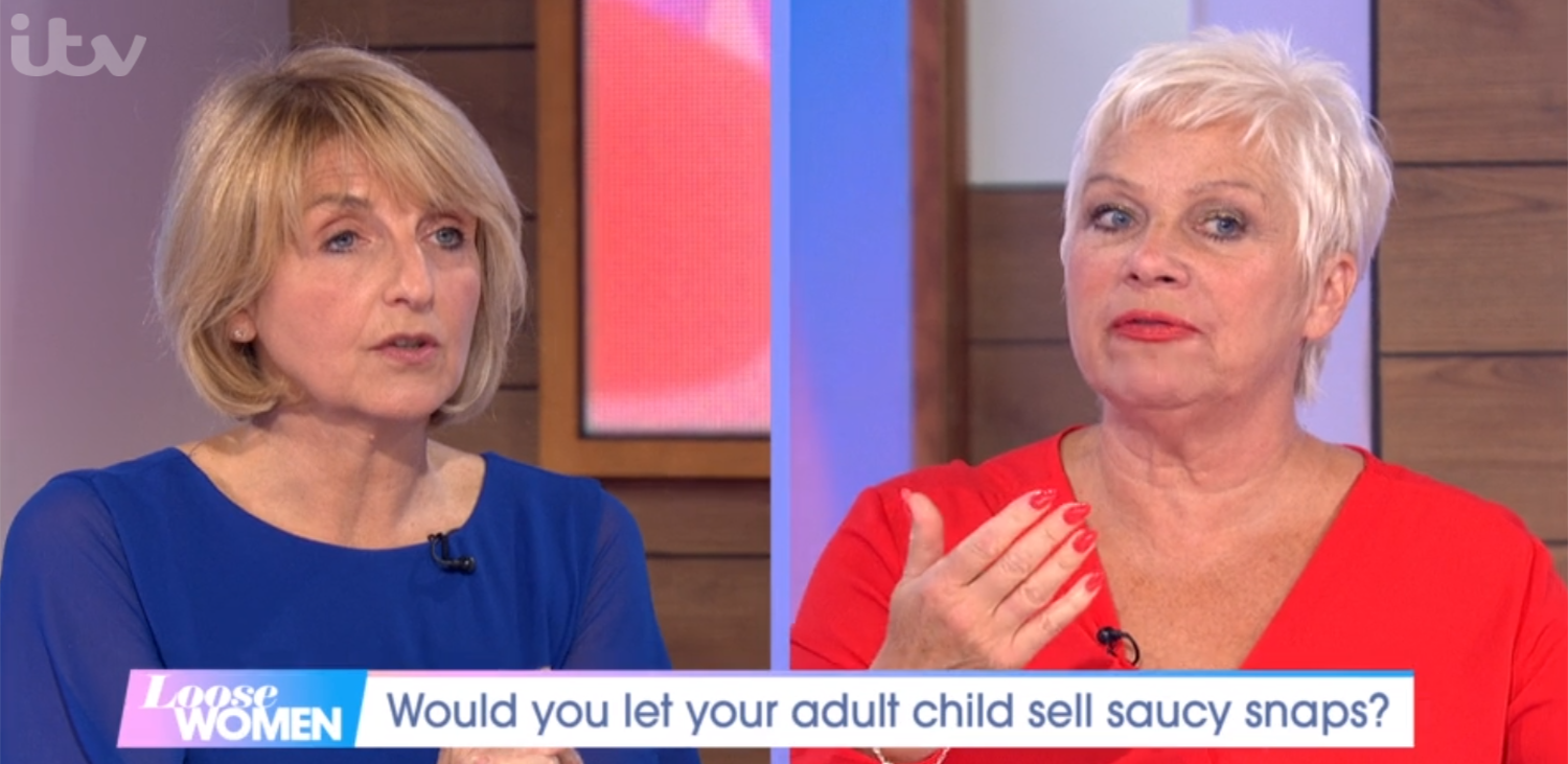 Kaye Adams and Denise Welch