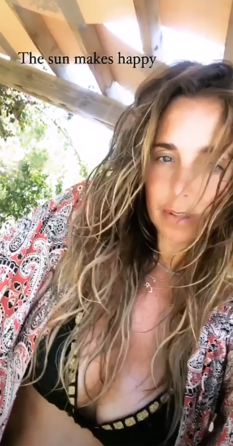 Louise Redknapp on holiday